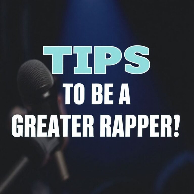 Some Helpful Tips to Be a Greater Rapper!